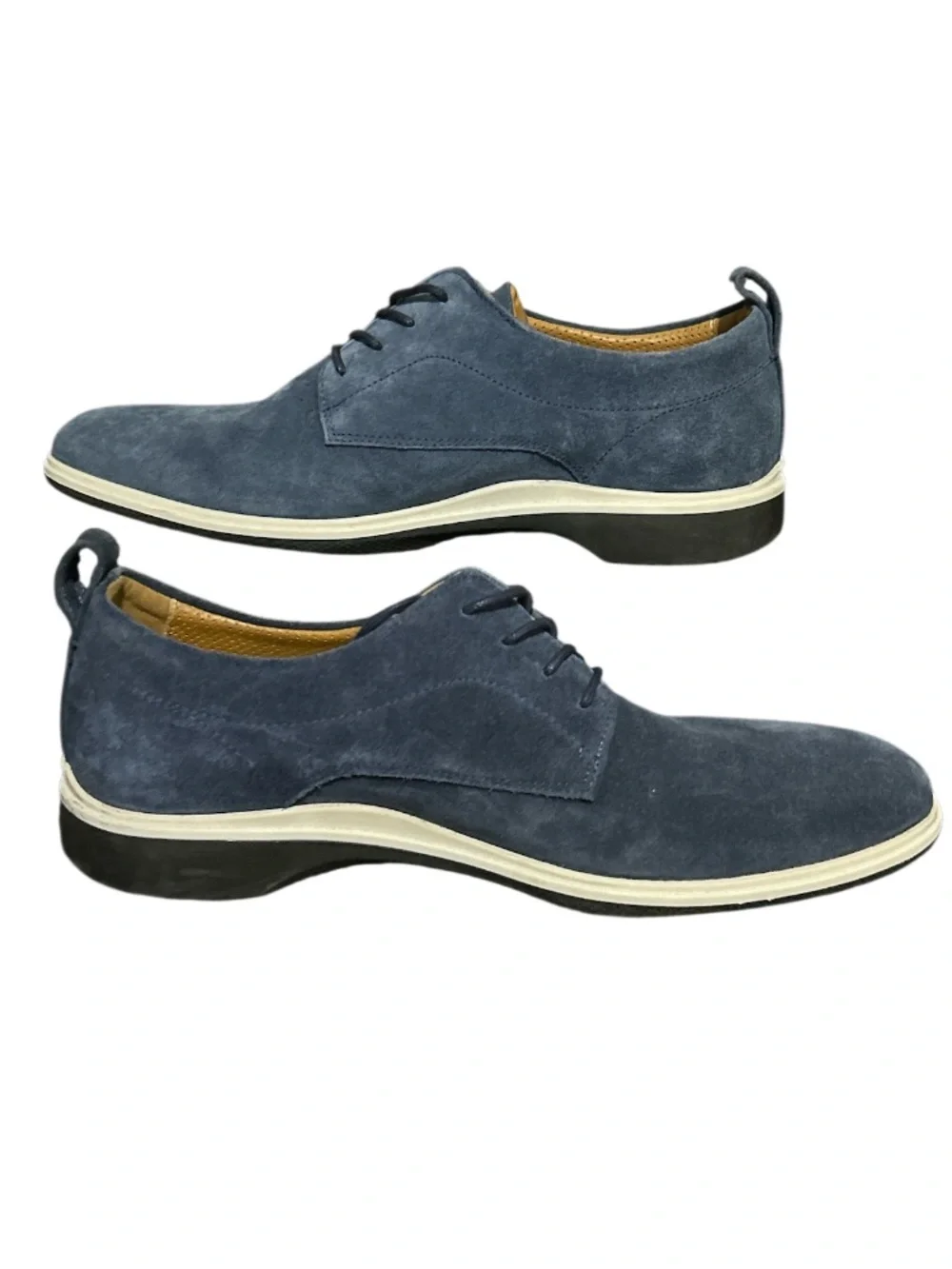 AmberJack The Original Italian Suede Cobalt Blue Size 10M